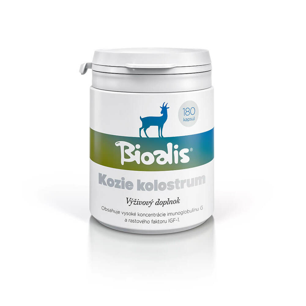BIOALIS Kozie kolostrum 180 kapsúl kúpite na Mojalekaren.sk