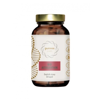 PURAVIA LABS BIOASTAXANTHÍN 8 mg 60 kapsúl (Antioxidanty) - Prírodné, Viaczložkové