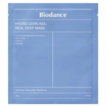 BIODANCE Hydro Cera-nol Hydratačná kolagénová maska ​​na tvár 34 g (Korejské pleťové masky) - Hydratačný, Kórejská