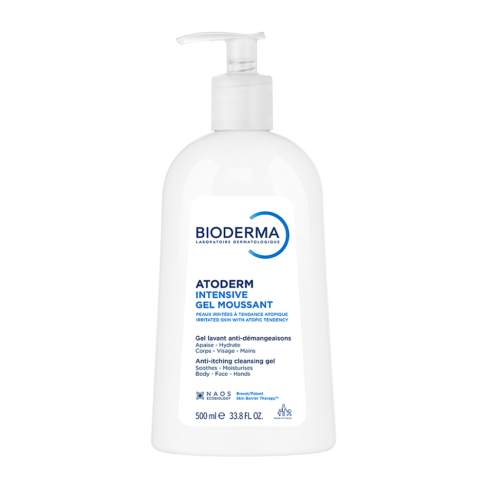BIODERMA Atoderm Intensive Gel moussant pre atopickú pokožku 500 ml