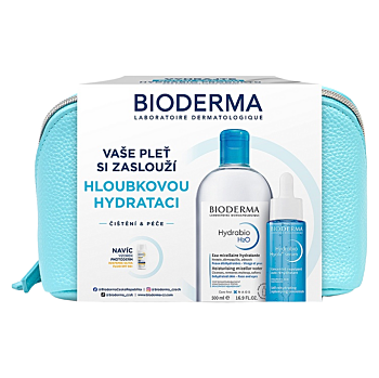 BIODERMA Hydrabio Darčekové balenie pre dehydrovanú pleť a vrásky (Kozmetické balíčky) - Dermokozmetika