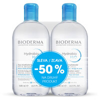 BIODERMA Hydrabio H2O Micelárna voda Výhodné balenie 1+1 500 ml