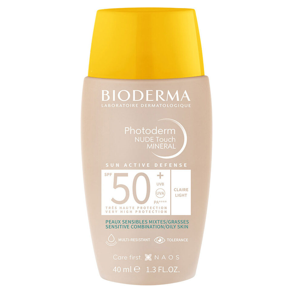 BIODERMA Photoderm NUDE Touch svetlý SPF 50+ 40 ml