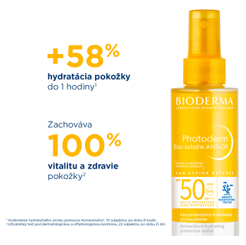 BIODERMA Photoderm Opaľovacia voda SPF 50 200 ml