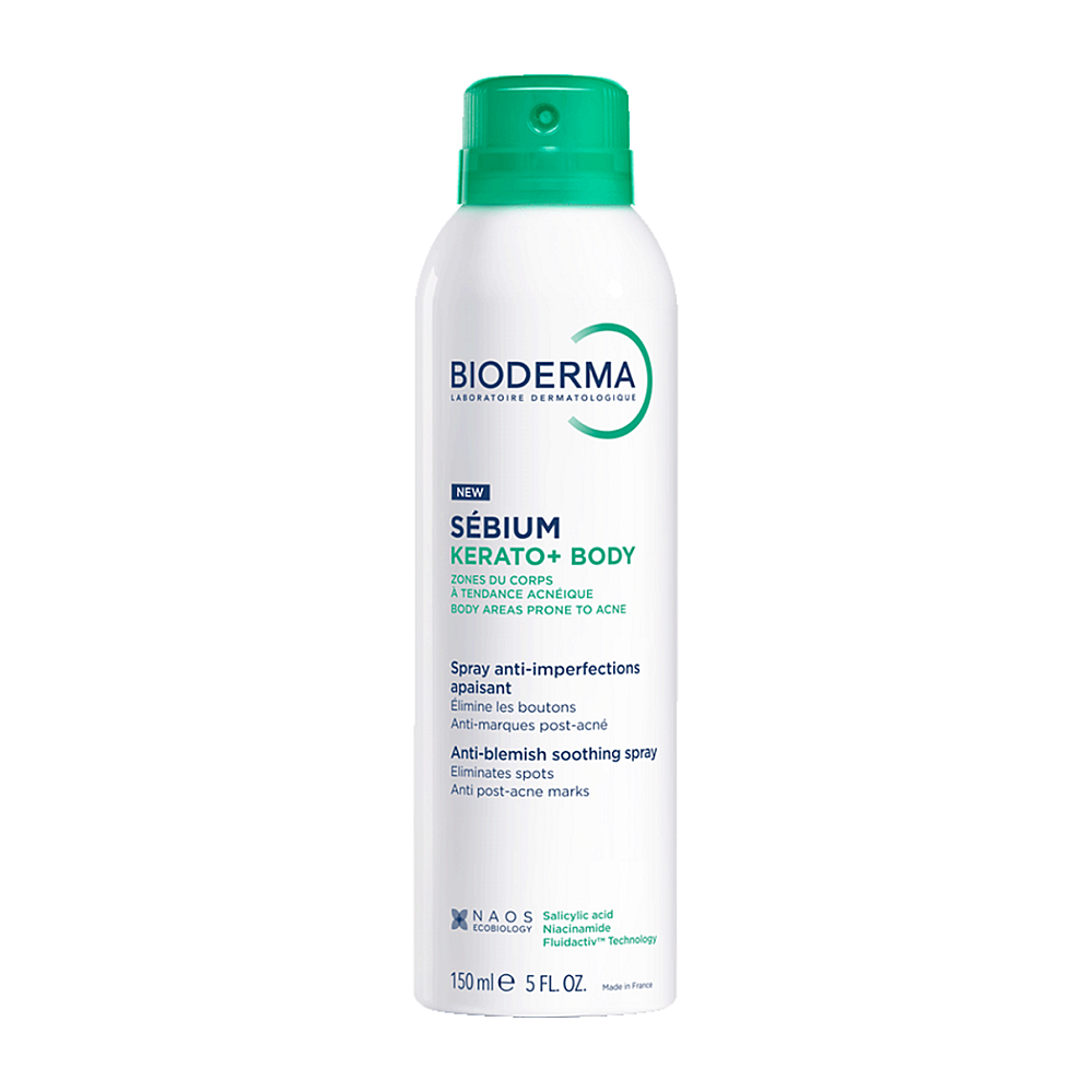 BIODERMA Sébium Kerato+ Body upokojujúci sprej na telo 150ml