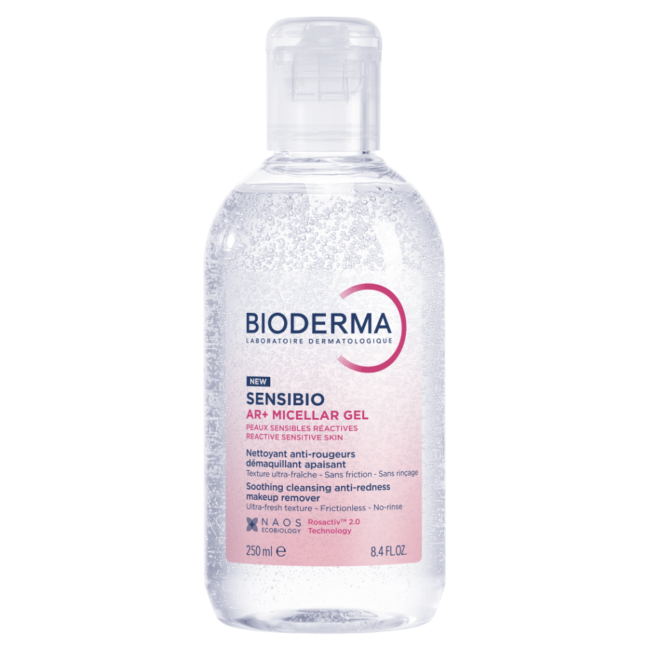 BIODERMA Sensibio AR+ Micelárny čistiaci gél pre reaktivnú pleť so začervenánim 250 ml kúpite na Mojalekaren.sk