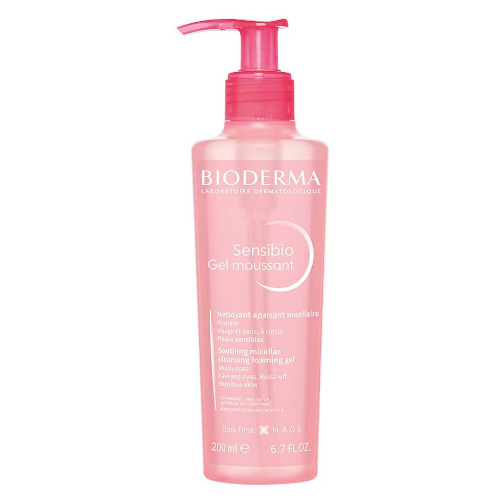 BIODERMA Sensibio Gel Moussant jemný čistiaci a odličovací gél 200 ml