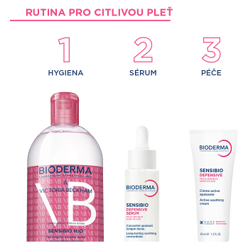 BIODERMA Sensibio H2O limitovaná edícia Victoria Beckham 500 ml (Dermokozmetika čistenie pleti) - Čistiace, Dermokozmetika - obrázok 2/3