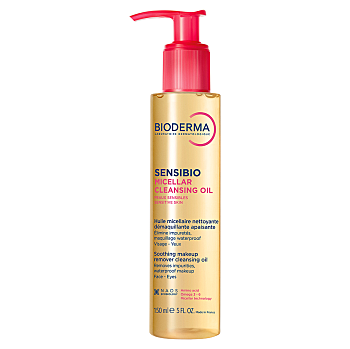BIODERMA Sensibio Micelárny olej 150 ml (Dermokozmetika čistenie pleti) - Hydratačný, Regeneračné, Vyživujúce, Upokojujúci, Čistiace