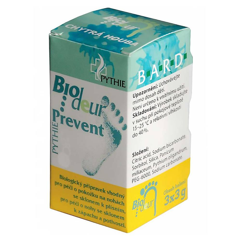 E-shop PYTHIE BIODEUR Chytrá huba Prevent 3 x 3 g