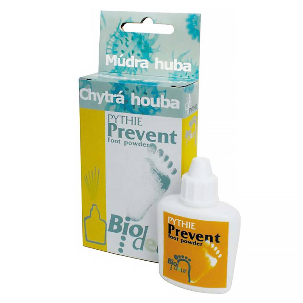 E-shop PYTHIE BIODEUR Chytrá huba Prevent Foot Powder 4 g