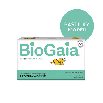 BIOGAIA® Prodentis® pre deti 20 pastiliek (Probiotiká, laktobacily) - Probio - obrázok 2/3