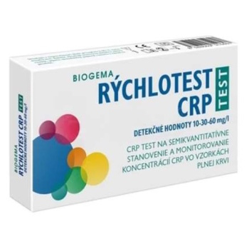 BIOGEMA Rýchlotest CRP 1 kus (Testy infekcií)