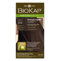 BIOKAP Farba na vlasy 4.0 Hnedá prirodzená 140 ml