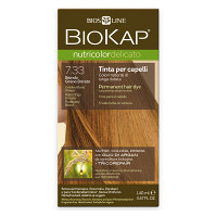 BIOKAP Farba na vlasy 7.33 Blond zlatá pšenica 140 ml