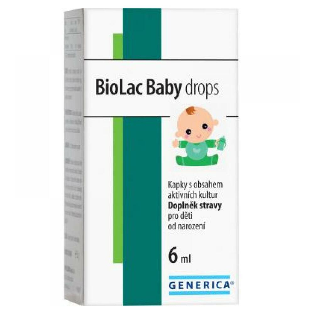 GENERICA Biolac baby drops 6 ml kúpite na Mojalekaren.sk