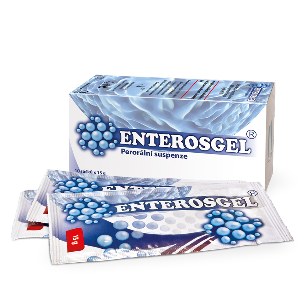 E-shop BIOLINE Enterosgel Perorálna suspenzia vo vreckách 15 g 10 kusov