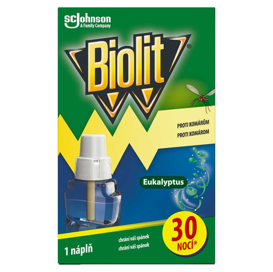 BIOLIT Eukalyptus Náhradná náplň do elektrického odparovača 21 ml