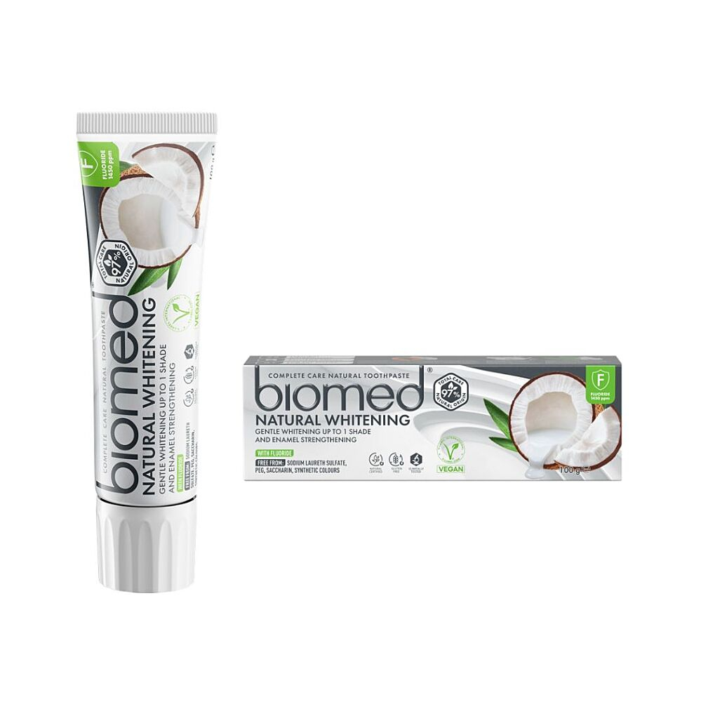 BIOMED Natural whitening zubná pasta 100 g