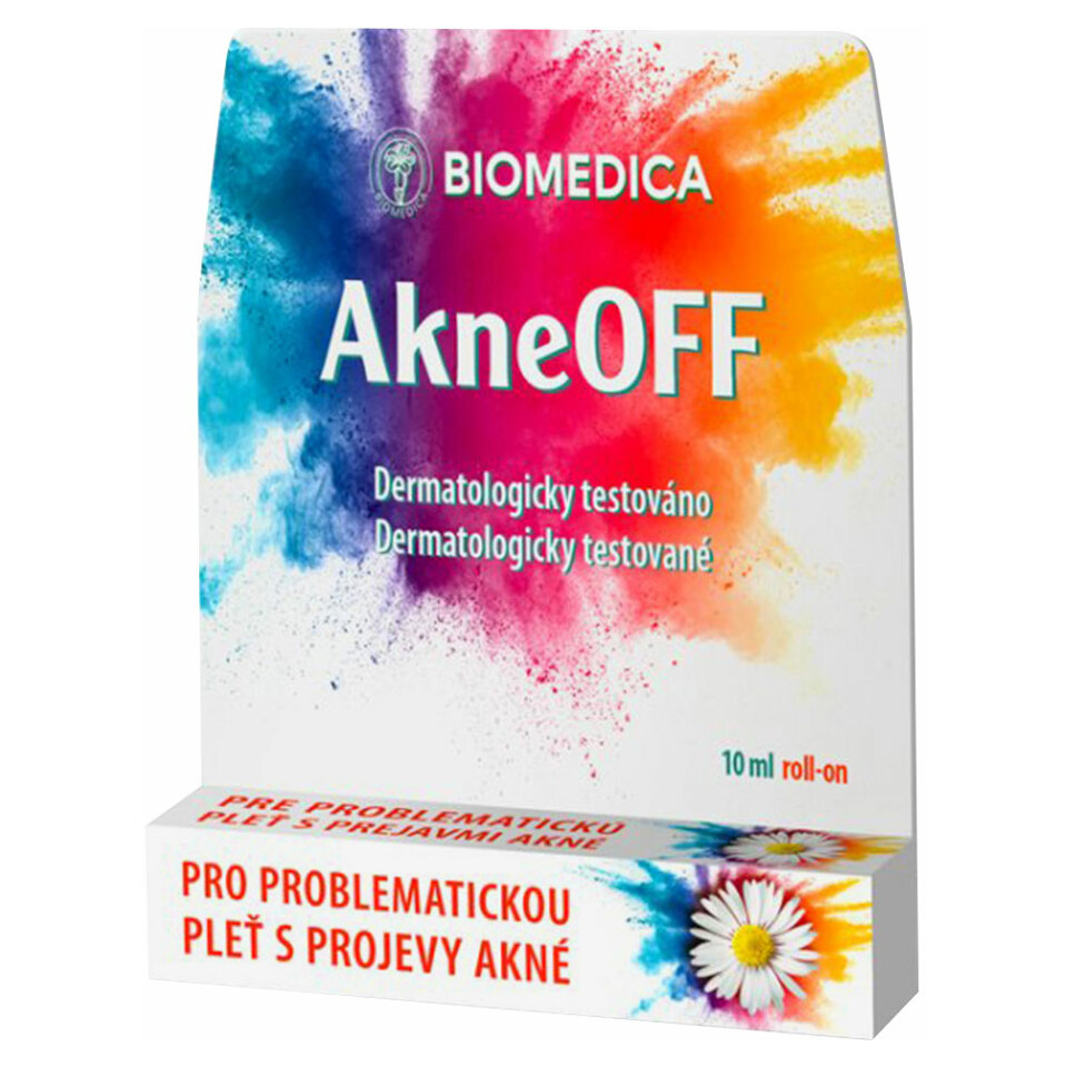 BIOMEDICA AkneOFF Roll-on 10 ml kúpite na Mojalekaren.sk