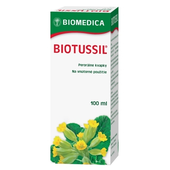 BIOMEDICA Biotussil perorálne kvapky 100 ml