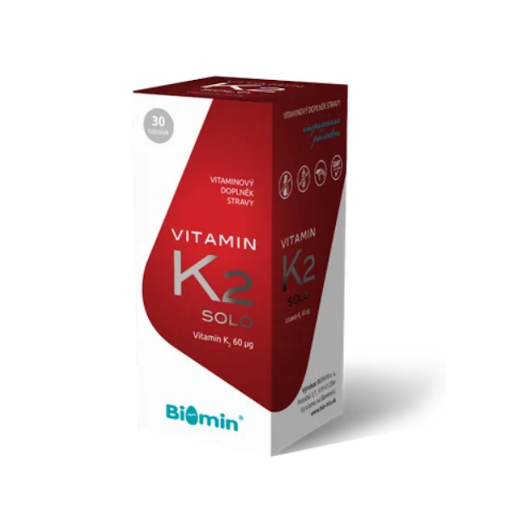 BIOMIN Vitamín K2 Solo 30 kapsúl