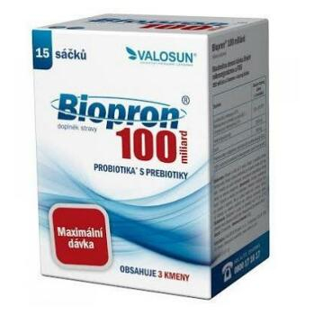 VALOSUN Biopron 100 mld 15 vreciek
