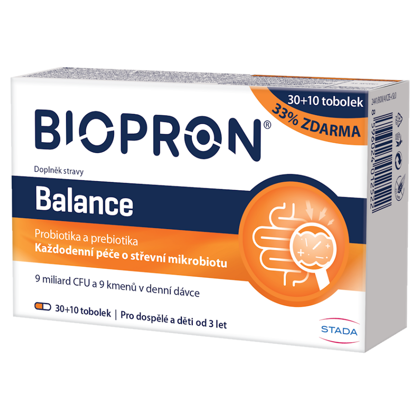 Biopron® 9 Balance kapsuly s probiotikami 40 cps kúpite na Mojalekaren.sk