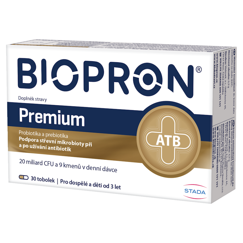Biopron® 9 Premium tobolky s probiotikami 30 cps kúpite na Mojalekaren.sk
