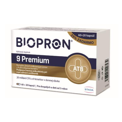 BIOPRON 9 Premium 80 kapsúl kúpite na Mojalekaren.sk