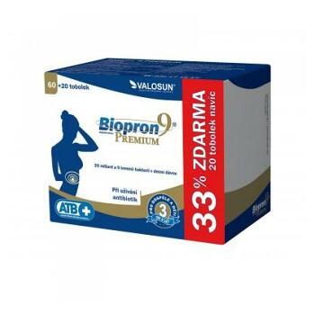 VALOSUN Biopron9 Premium 60+20 kapsúl ZADARMO