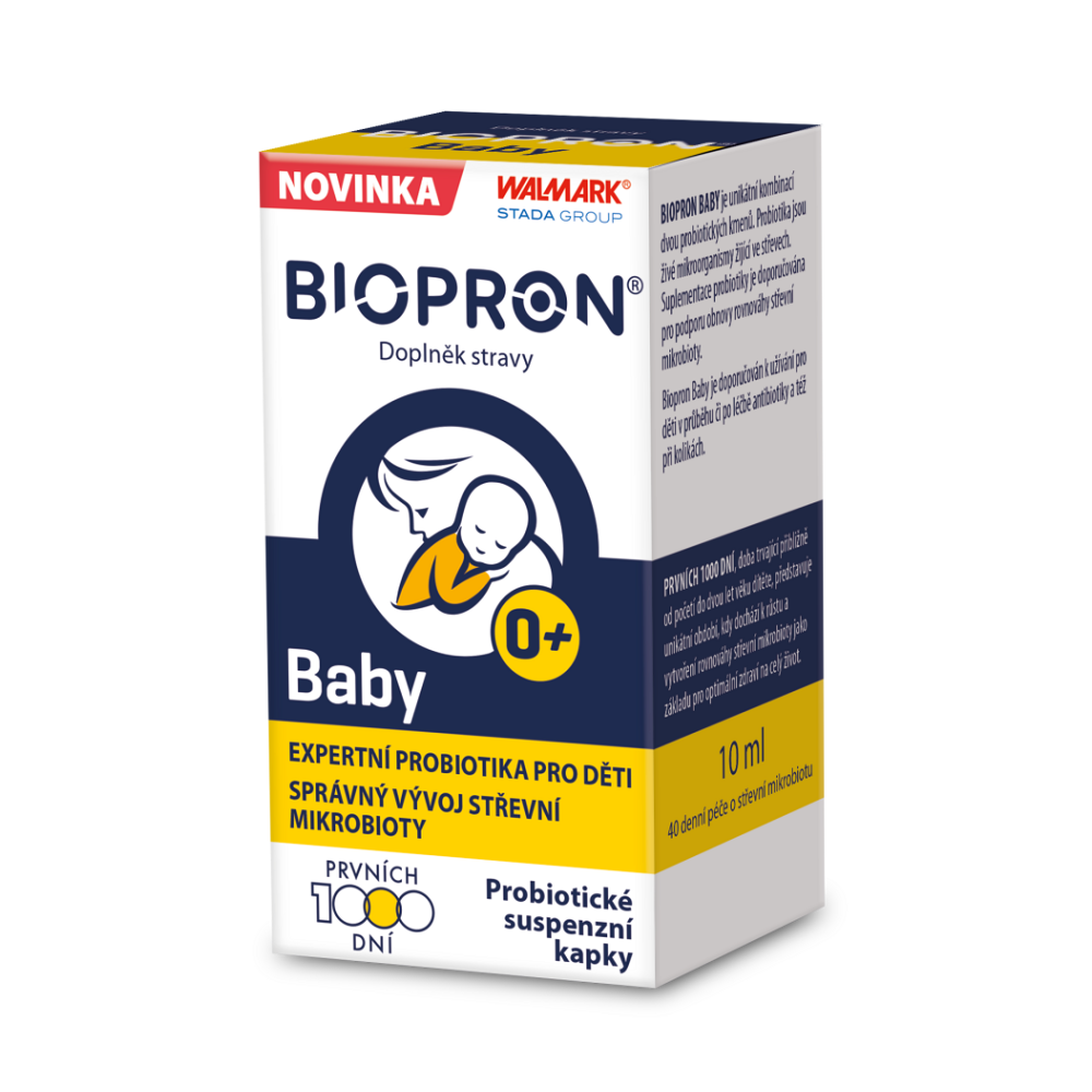 Biopron® Baby DROPS kvapky s probiotikami pre deti od narodenia 10 ml kúpite na Mojalekaren.sk