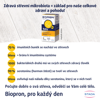 BIOPRON Baby kvapky 10 ml (Probiotiká, laktobacily) - Jednozložkové - obrázok 4/4
