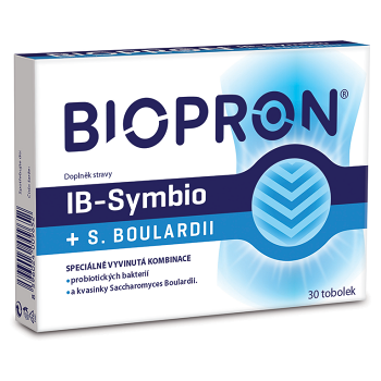 BIOPRON IB-Symbio + S.Boulardii cps 1x30 ks