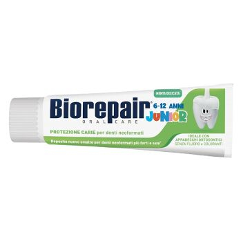 BIOREPAIR Junior Mint 6-12 let Zubná pasta 75 ml (Zubné pasty pre deti) - Ochranný - obrázok 1/2