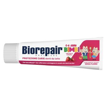 BIOREPAIR Junior Strawberry 0-14 rokov Zubná pasta 50 ml