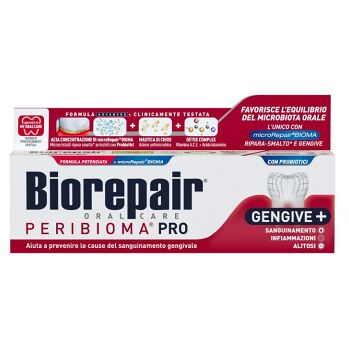 BIOREPAIR Peribioma Pro Zubná pasta 75 ml (Zubné pasty na citlivé zuby a ďasná) - obrázok 2/2