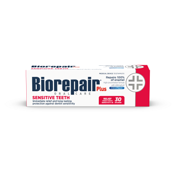 BIOREPAIR Plus Sensitive Teeth Zubná pasta 75 ml (Zubné pasty na citlivé zuby a ďasná) - Ochranný