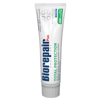 BIOREPAIR Zubná pasta Plus Total Protection 75 ml (Klasické zubné pasty) - Čistiace, Klasické - obrázok 2/2