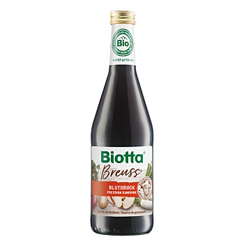 BIOTTA Breuss krvný tlak šťava BIO 500 ml (Džúsy, sirupy, minerálne vody) - Prírodné, BIO