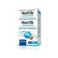 BIOTTER Horčík s vitamínom B6 50 tabliet