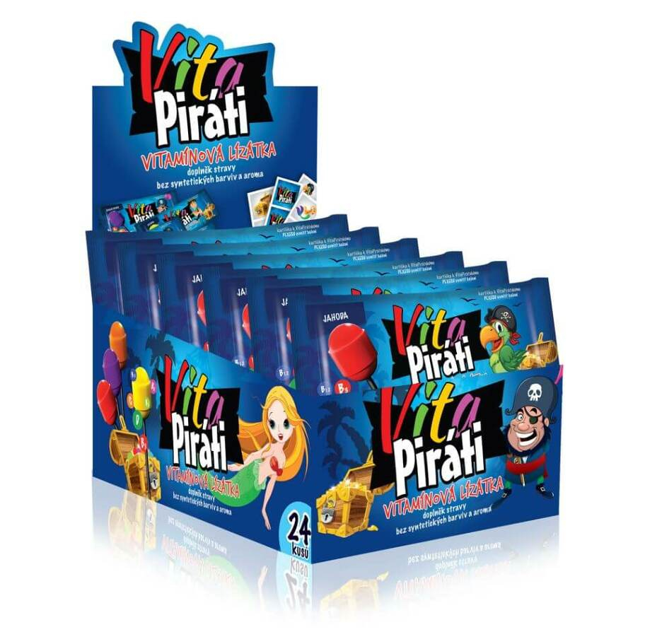 BIOTTER VitaPiráti vitamínové lízanky 24 kusov kúpite na Mojalekaren.sk