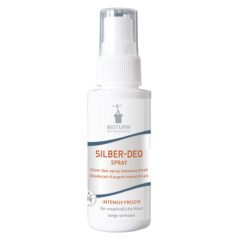BIOTURM Silver Dezodorant sprej Intensive Fresh 50 ml