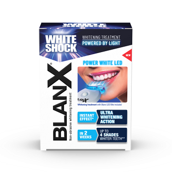 BLANX White Shock Bieliaca kúra s LED aktivátorom 50 ml