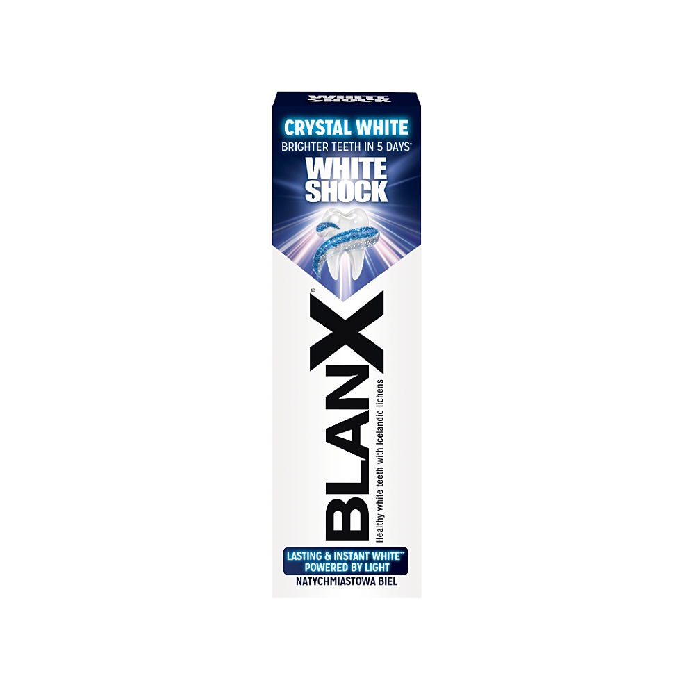 E-shop BLANX White Shock Instant White tube Zubná pasta 75 ml