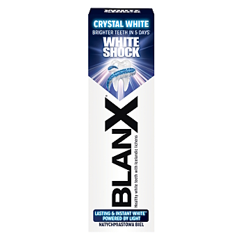 BLANX White Shock Instant White tube Zubná pasta 75 ml (Bieliace zubné pasty)