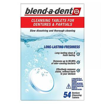 BLEND-A-DENT Čistiace tablety Freshness 54 ks