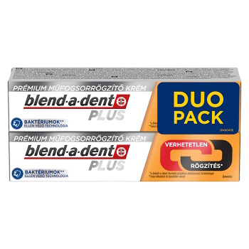 BLEND-A-DENT Plus Fixačný krém 2 x 40 g (Fixačné krémy na zubné náhrady) - Fixačné