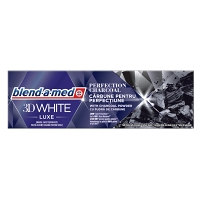 BLEND-A-MED Zubná pasta 3D White Luxe Charcoal 75 ml