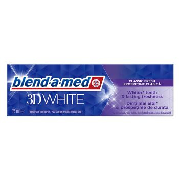 BLEND-A-MED Zubná pasta 3D White 75 ml